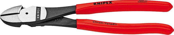 Produktbild von KNIPEX Kraft-Seitenschneider 7401 poliert 250mm 74 01 250 4003773034063