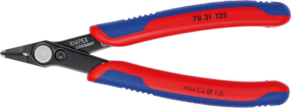 Produktbild von KNIPEX Seitenschneider Elektronik Super Knips Form3 125mm 78 31 125 4003773039778