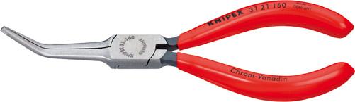 Produktbild von KNIPEX Nadelzange gebogen mit Kunststoffgriff 160mm 31 21 160 4003773046790