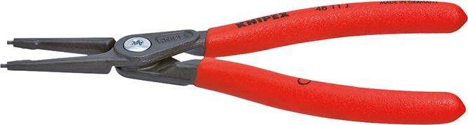 Produktbild von KNIPEX Sicherungsringzange innen gerade grau atramentiert J3 mm 48 11 J3 4003773048541