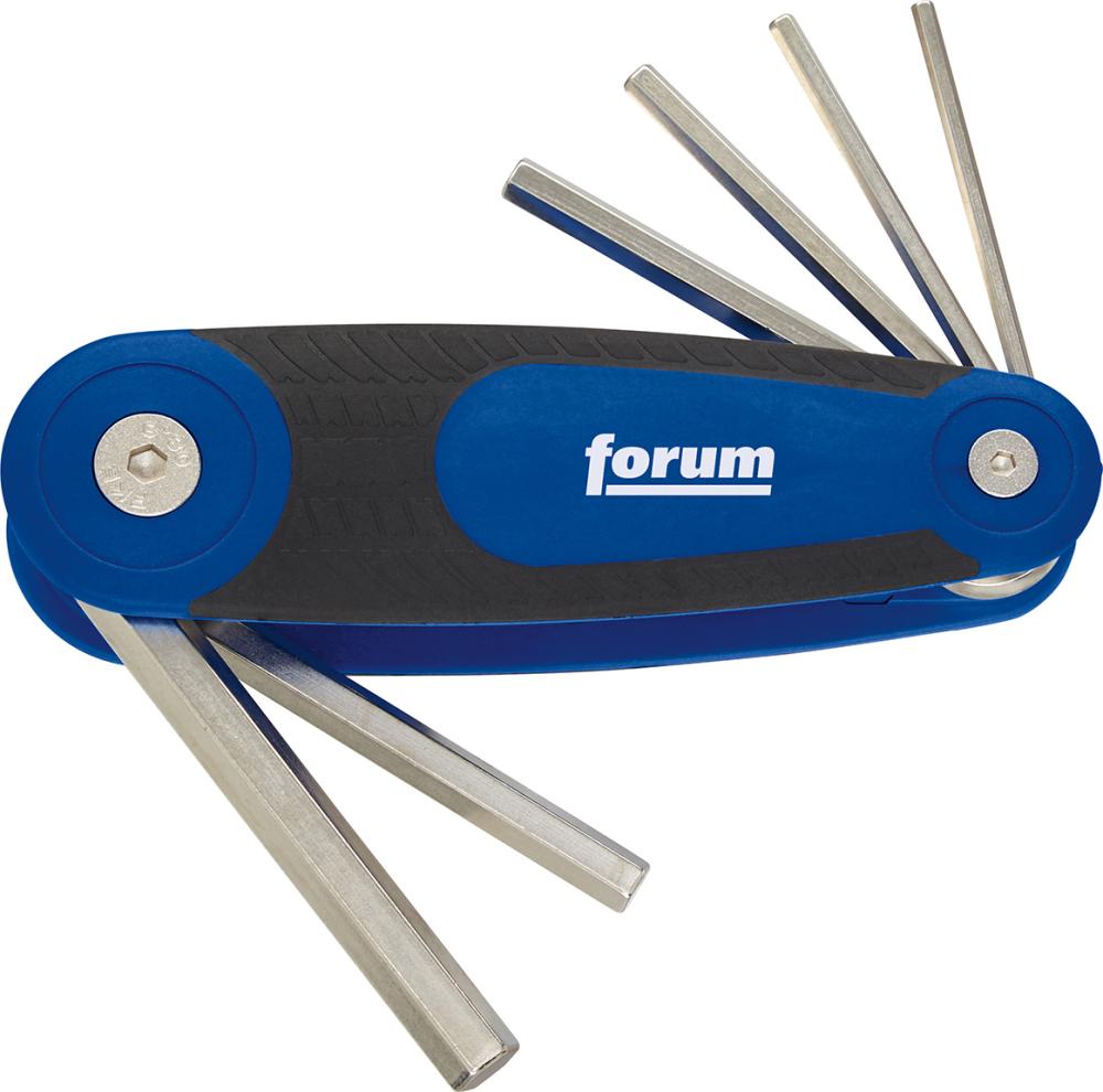 Produktbild von FORUM Handklapphalter 2,5-8mm 6-teilig 4242701291 4317784950923