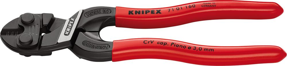 Produktbild von KNIPEX Bolzenabschneider Mini mit Kunststoffgriffen 160mm 71 01 160 4003773082668