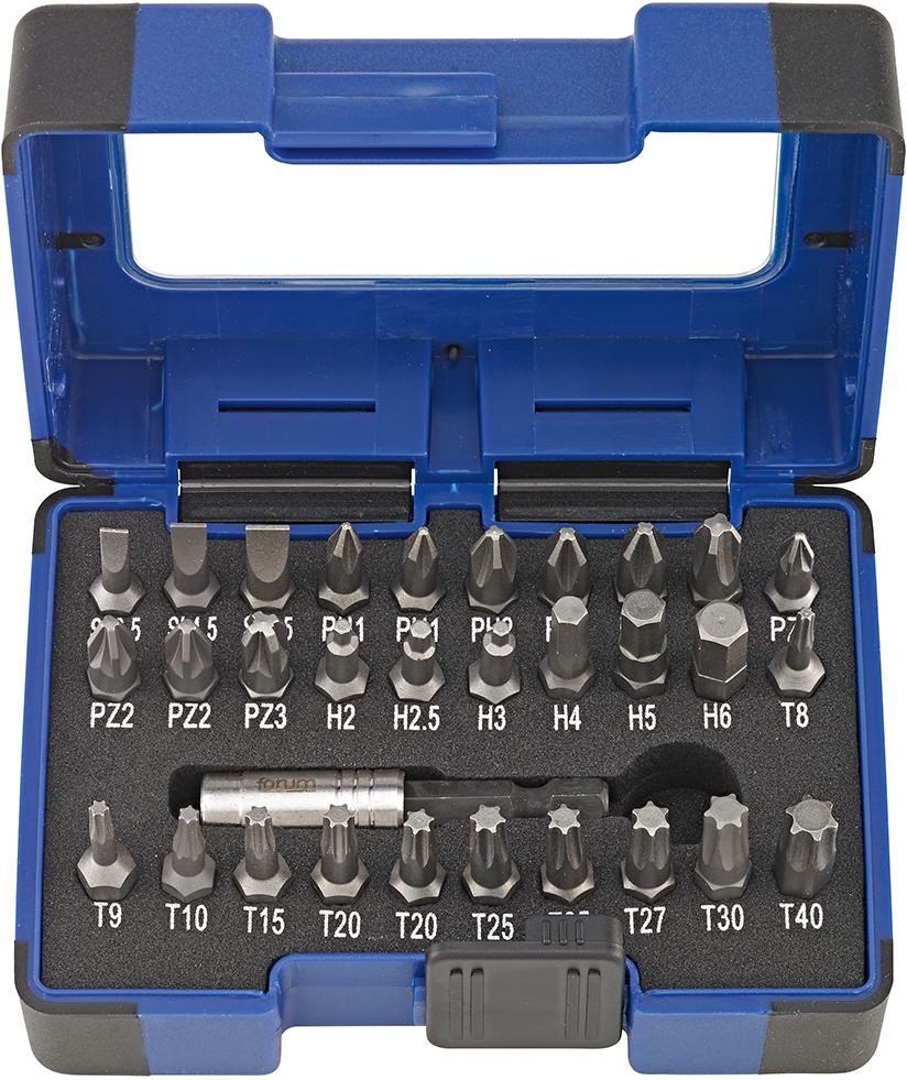 Produktbild von FORUM Bit-Sortiment 32-teilig Universal 4243005953 4317784968065