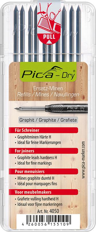 Produktbild von Pica Minen-Set für Tieflochmarker Pica-Dry Graphit 4050 4260056155109