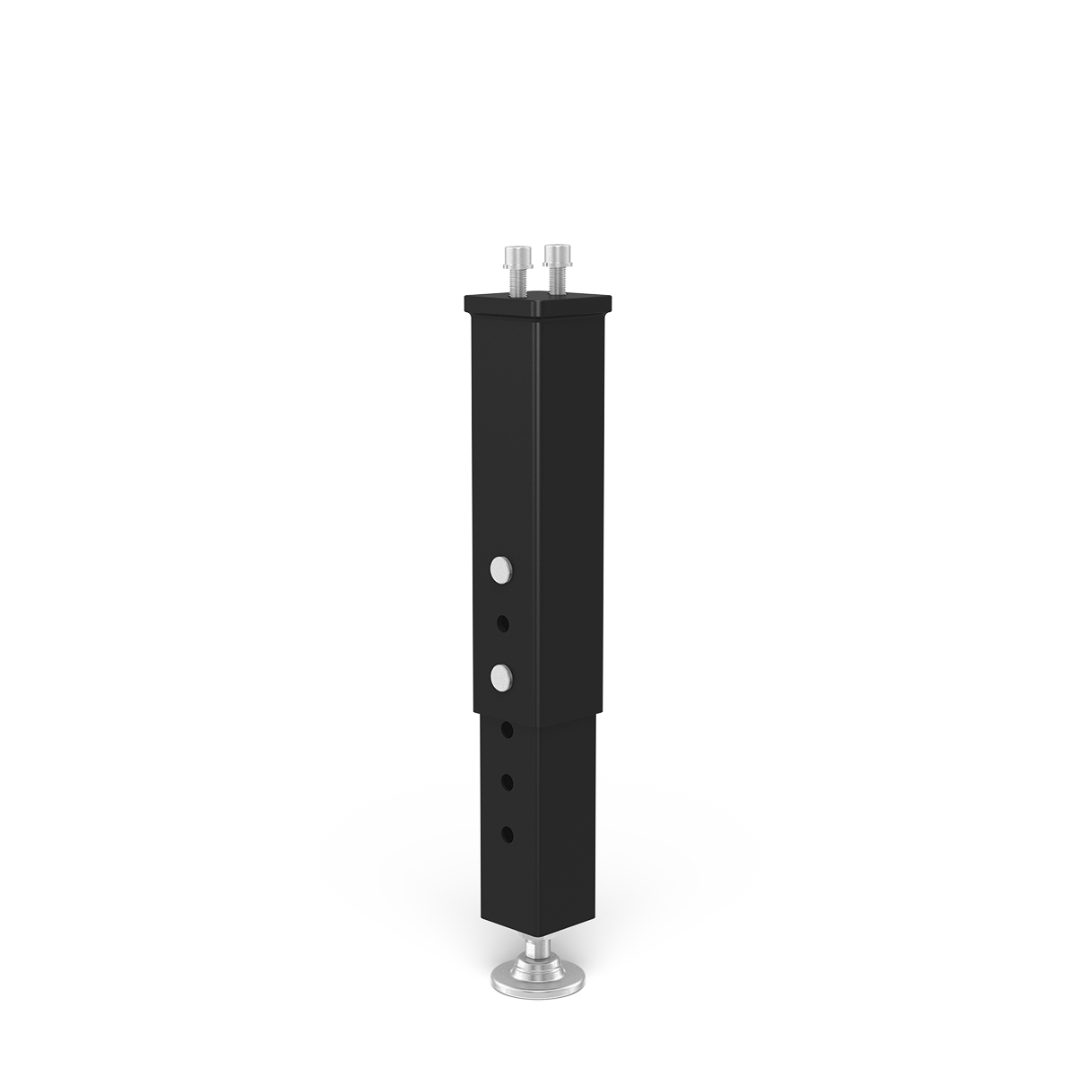 Produktansicht von einem einzelnen höhenverstellbaren Siegmund Schweißtischfuß