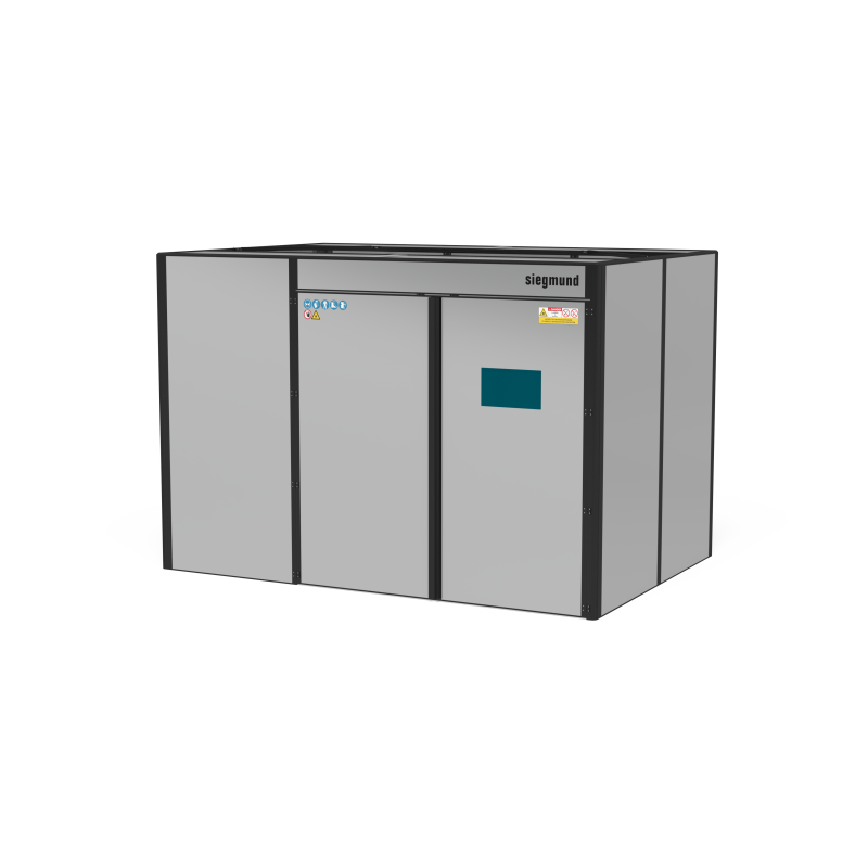 Produktansicht von Siegmund Laserschweißzelle modular 3740 x 2570 x 2520 mm