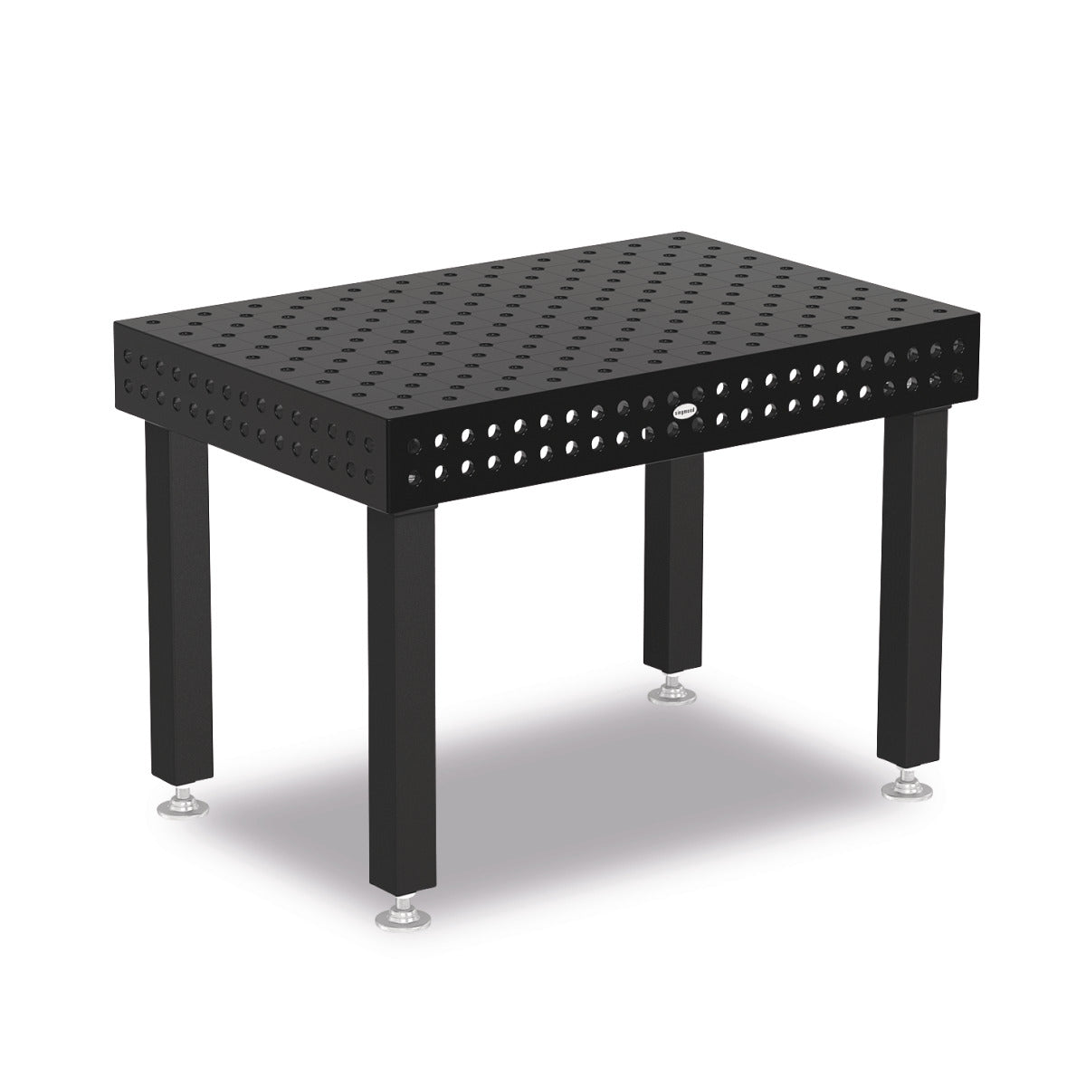 Produktansicht von Siegmund Schweißtisch 1200 x 800 x 150 mm Professional Extreme 8.7 System 22 Plasmanitriert, Diagonalraster Höhe 800 mm