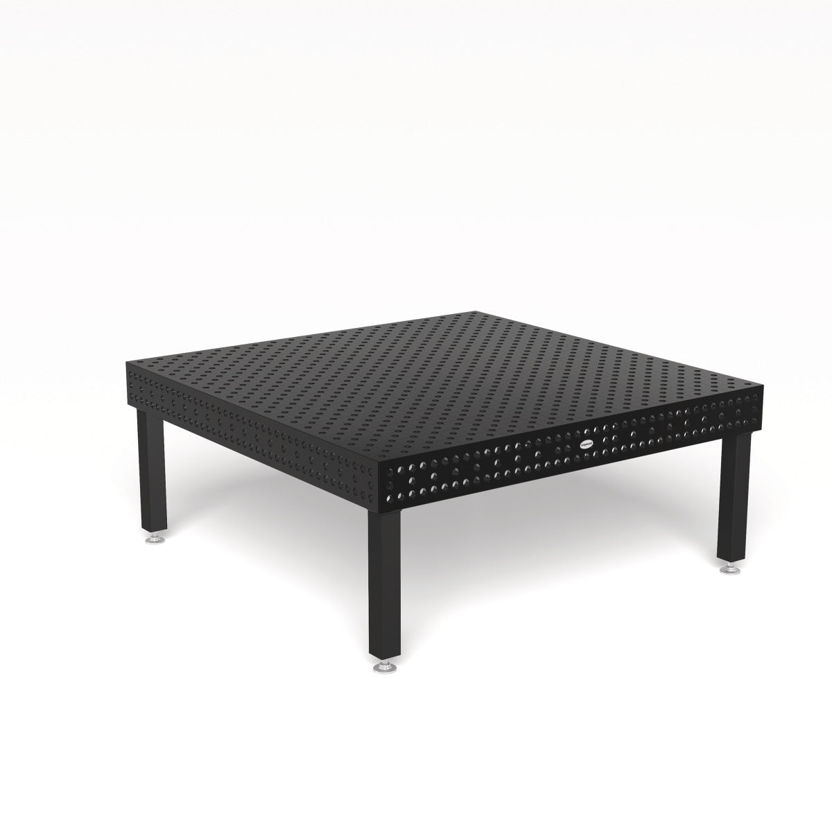 Produktansicht von Siegmund Schweißtisch 2000 x 2000 x 200 mm Professional Extreme 8.7 System 28 Plasmanitriert, Diagonalraster höhenverstellbar 550-900 mm