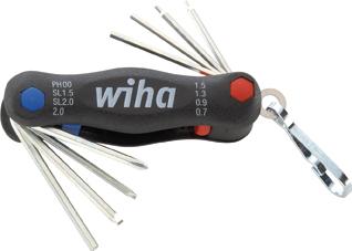 Produktbild von Wiha Handklapphalter 8-teilig gemischt Mini-PocketStar 27936 4010995279363
