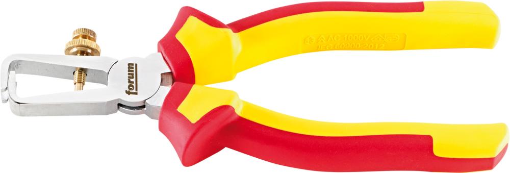 Produktbild von FORUM Abisolierzange 160mm VDE 4243323050 4317784843621