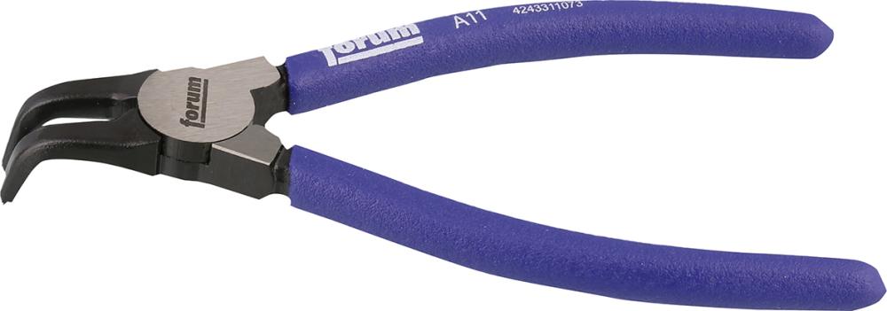 Produktbild von FORUM Sicherungsringzange gebogen A11 10-25mm außen 4243311073 4317784843928