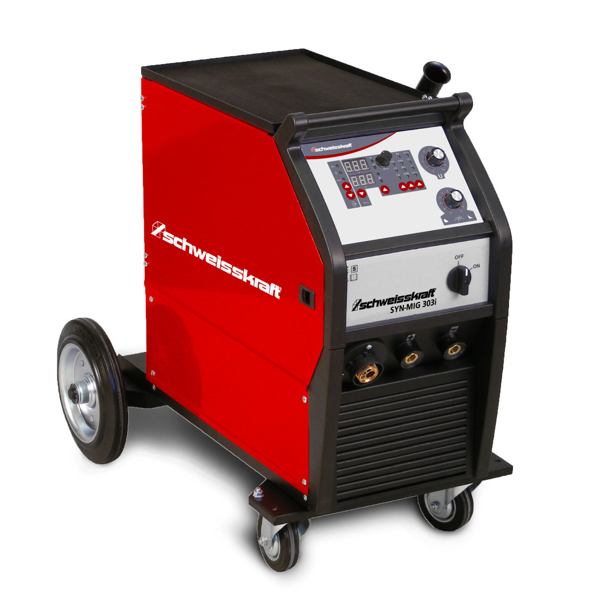 Produktbild von Schweisskraft Fahrbarer MIG/MAG-Inverter SYN-MIG 303i SC 1089033 4036351261599