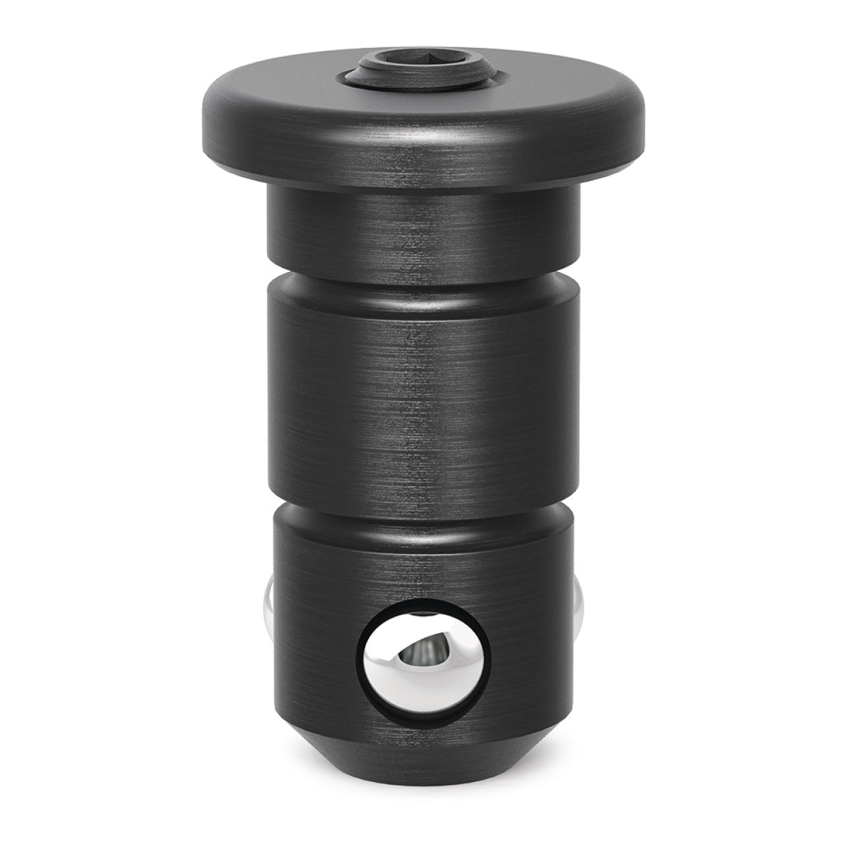 Produktbild von Siegmund Siegmund Kugelspannbolzen flach kurz brüniert 160522 4262500751752