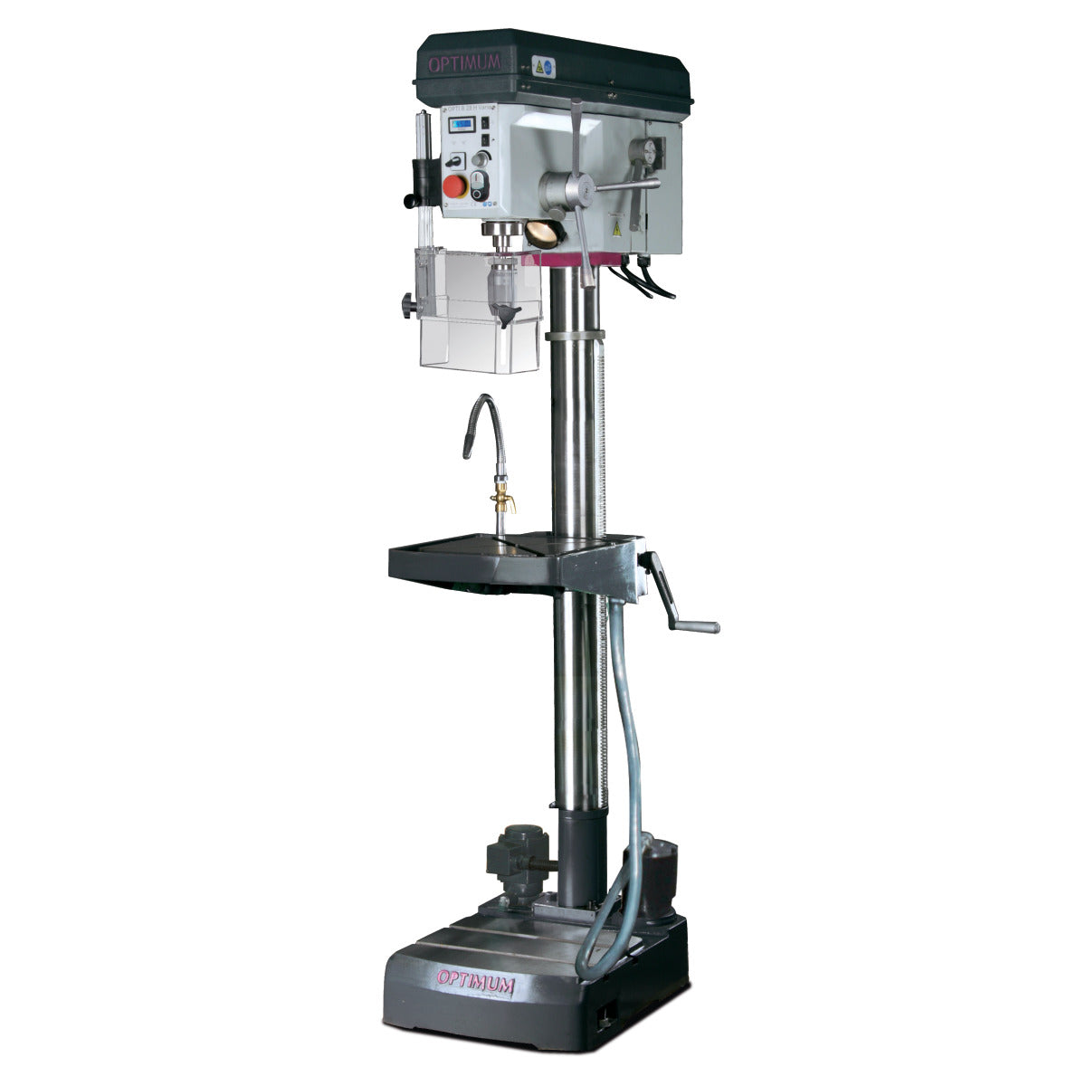 Produktbild von Optimum Säulenbohrmaschine OPTIdrill B 28HV Aktions-Set 3020285SET 4030635015281