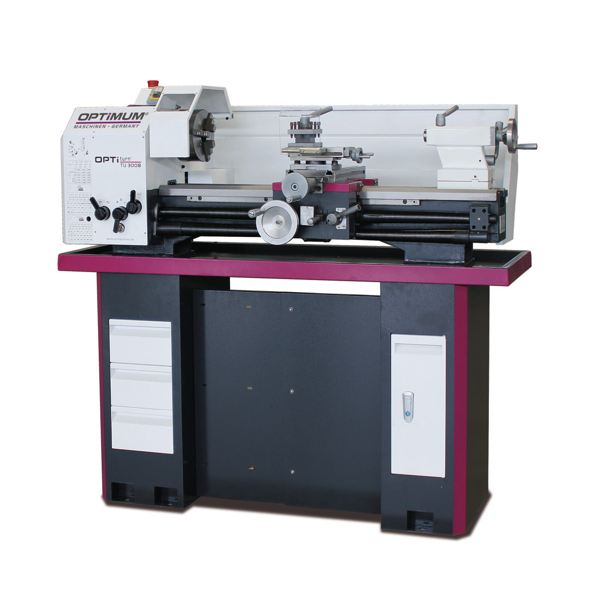 Produktbild von Optimum Leit- und Zugspindel-Drehmaschine OPTIturn TU 3008 3427200 4030635023002