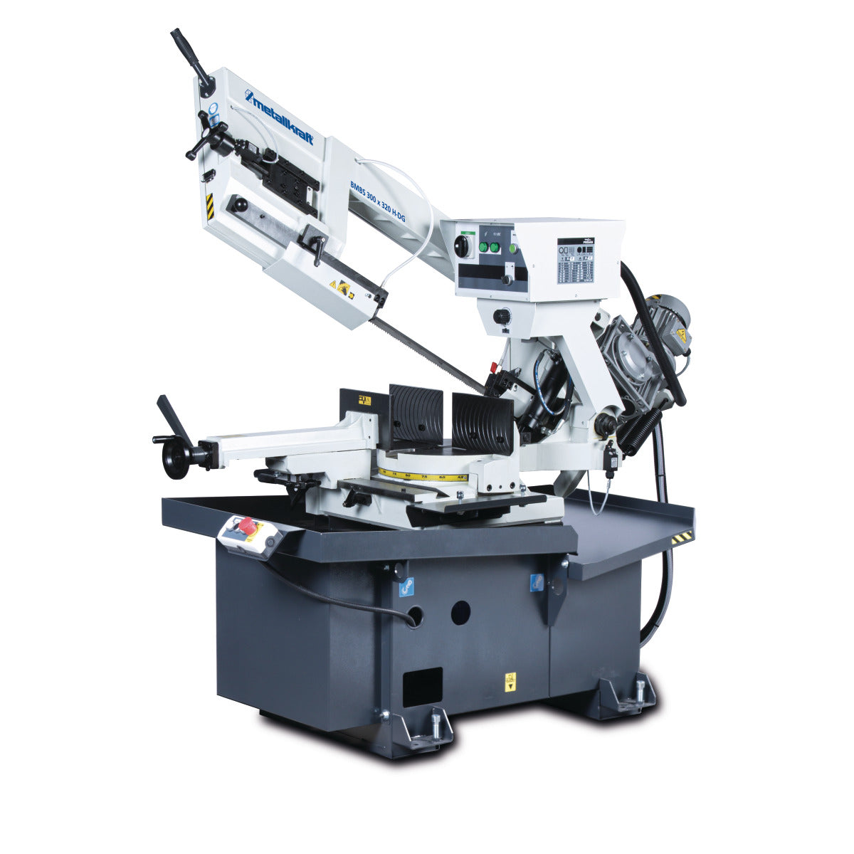 Produktbild von Metallkraft Hydraulische Schwenkrahmen-Metallbandsäge BMBS 300 x 320 H-DG 3680012 4036351205418