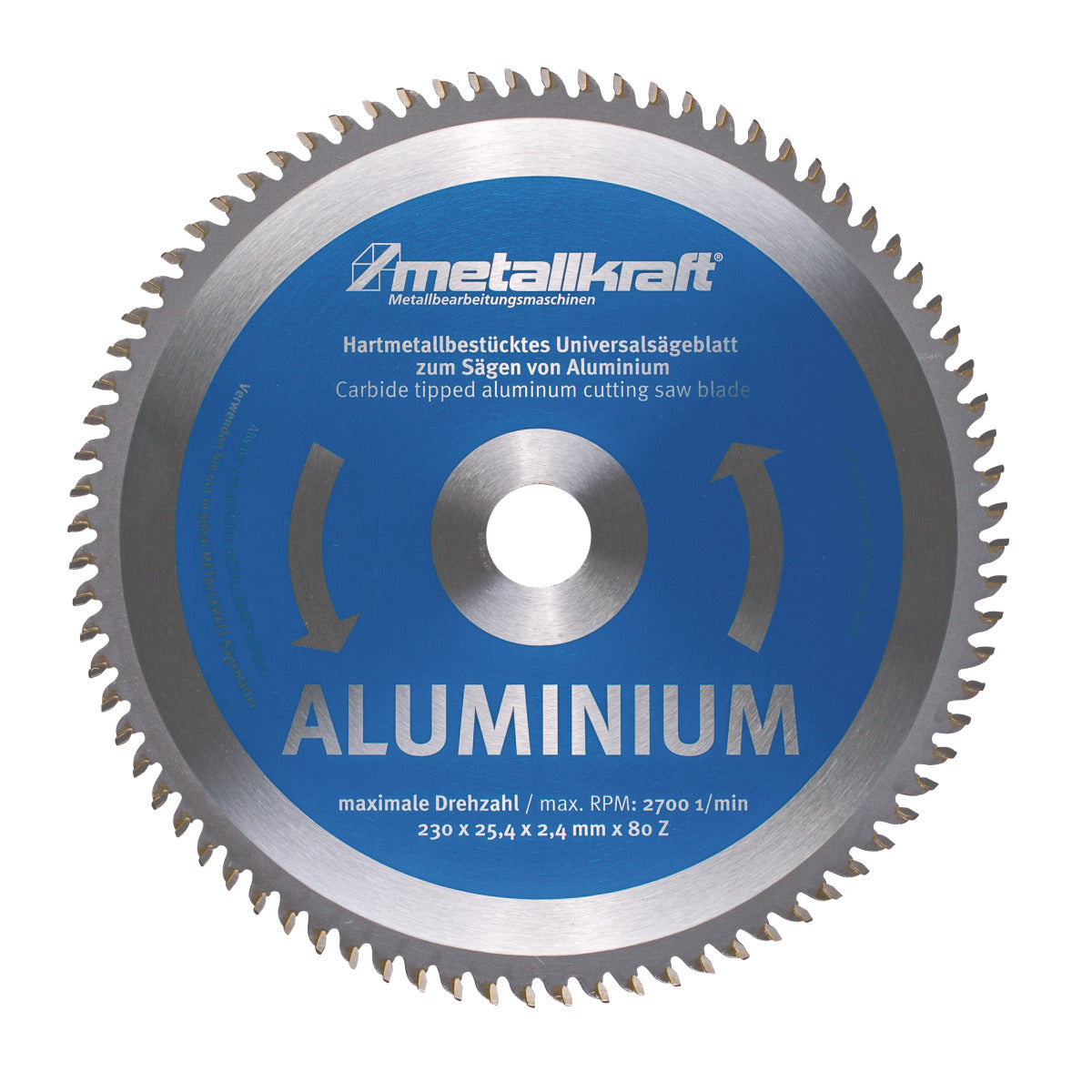 Produktbild von Metallkraft Sägeblatt für Aluminium Ø 230 x 2,4 x 25,4 mm 3850232 4036351016168