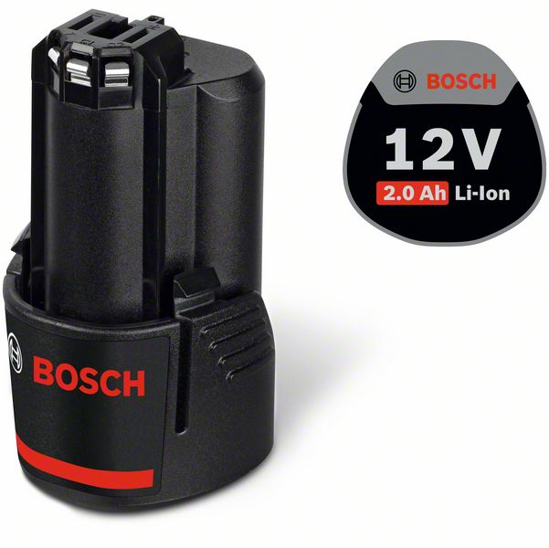 Produktbild von BOSCH Akkupack GBA 12 Volt, 2.0 Ah 1600Z0002X 3165140730358