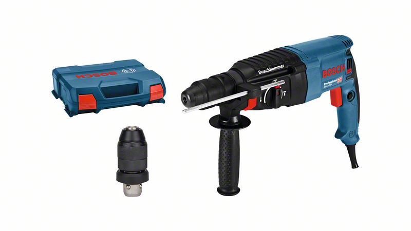 Produktbild von BOSCH Bohrhammer mit SDS plus GBH 2-26 F, Handwerkerkoffer 06112A4000 3165140859202