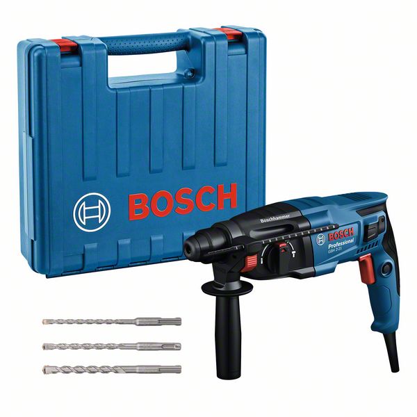 Produktbild von BOSCH Bohrhammer mit SDS plus GBH 2-21 mit 1x Bohrer SDS plus 6/8/10 mm 06112A6002 4059952569642