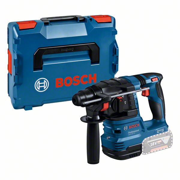 Produktbild von BOSCH Akku-Bohrhammer mit SDS plus GBH 18V-22, L-BOXX 0611924001 4053423242287