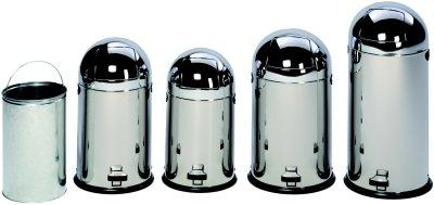 Produktbild von VAR Abfallsammler 40 l Edelstahl 740x380 mm 43117 4030695431175