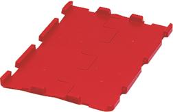 Produktbild von LA-KA-PE Klappdeckel rot für VTK/D400K rot B400xT300 mm VE 4 Stück 4332163395652 4031022044341