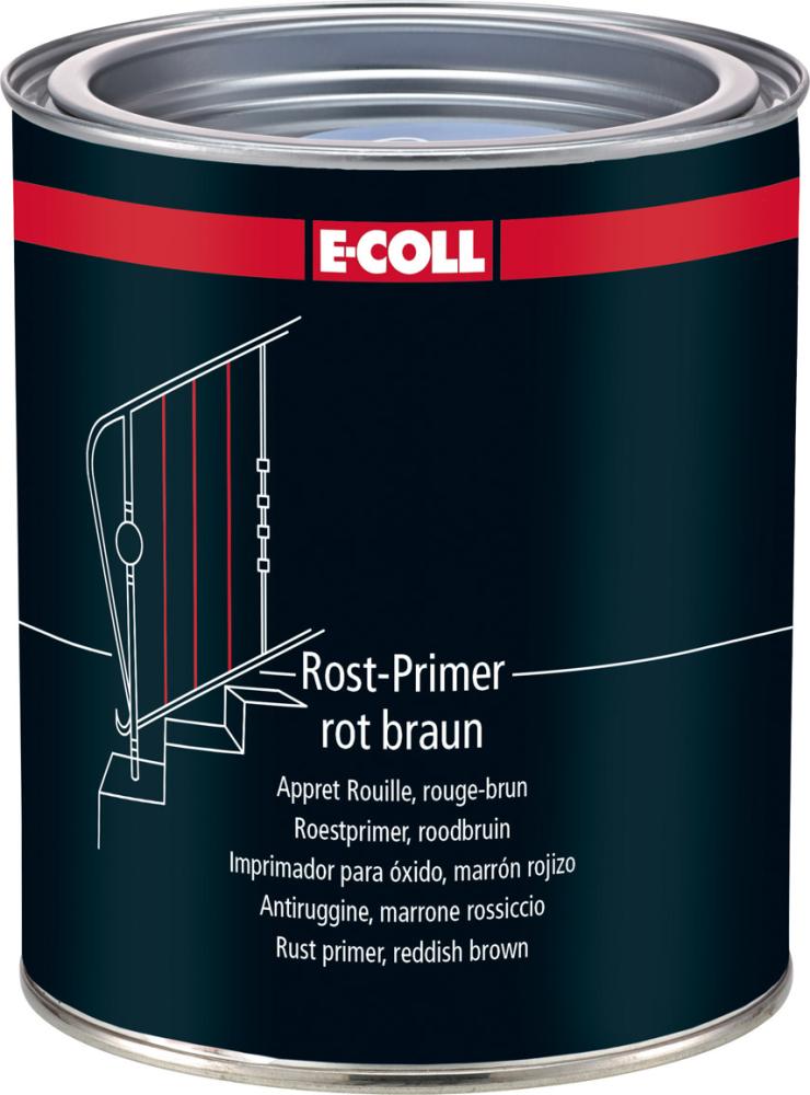 Produktbild von E-COLL Rostprimer 750ml Dose rotbraun (6 Stück) 49991010 4317784305303