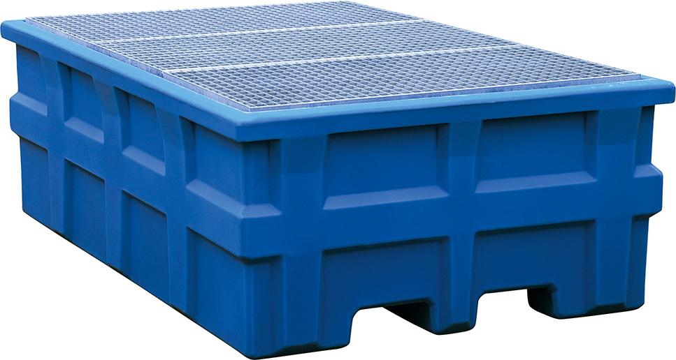 Produktbild von asecos IBC-Station PE mit PE-Gitterrost 1980x1370x690 38648 4054923236806