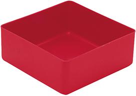 Produktbild von LA-KA-PE Einsatzkasten rot B99xT99xH40 mm 4330816838167 4031022024893