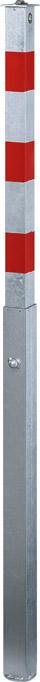 Produktbild von GAH Alberts Absperrpfosten QUICKY 70x70 mm fvz/ beschichtet 782030 4004338782030