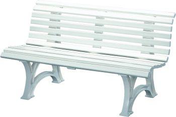 Produktbild von Blome Gartenbank HELGOLAND 3-Sitzer Länge 1500 mm weiß 31351 4007248313516