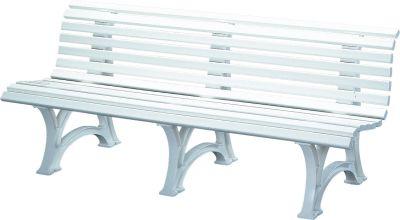 Produktbild von Blome Gartenbank BORKUM 4-Sitzer Länge 2000 mm weiß 31321 4007248313219