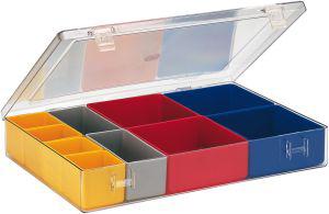Produktbild von LA-KA-PE Sortimentkasten mit Deckel B307xT225xH50 mm mit 10 Einsätze 4330816838044 4031022027726