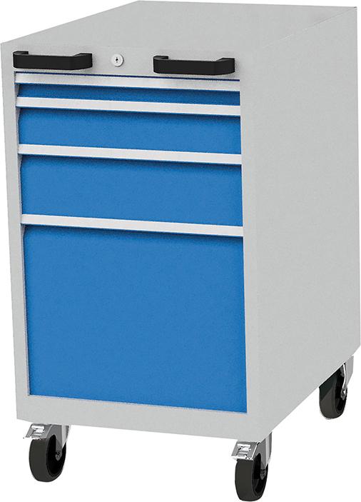 Produktbild von Bedrunka+Hirth CNC-Schubladenschrank T736 mobil 4 Schubladen 02.2580.4RVB 4050413071261
