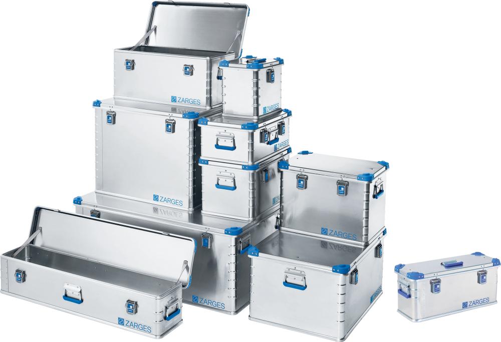 Produktbild von ZARGES EuroBox 239 l IM: 750x550x580 mm 2 Griffe 40706 4003866407064