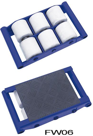 Produktbild von EDE Transportroller 6 t Tragkraft FW06 mit 6 Rollen Nylon 4367084496 4332163820758