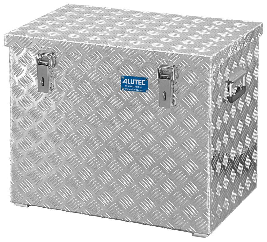 Produktbild von ALUTEC Riffelblechbox R120 Innen B600xT400xH500mm Inhalt ca. 120 Liter 41120 4014688411207