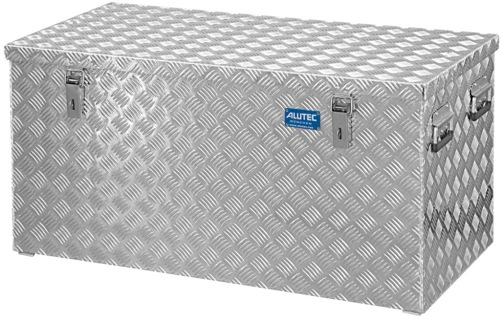 Produktbild von ALUTEC Riffelblechbox R250 Innen B1000xT500xH500mm Inhalt ca. 250 Liter 41250 4014688412501