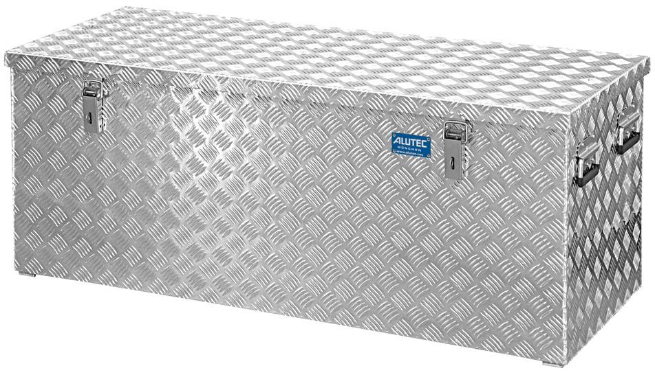 Produktbild von ALUTEC Riffelblechbox R312 Innen B1250xT500xH500mm Inhalt ca. 312 Liter 41312 4014688413126