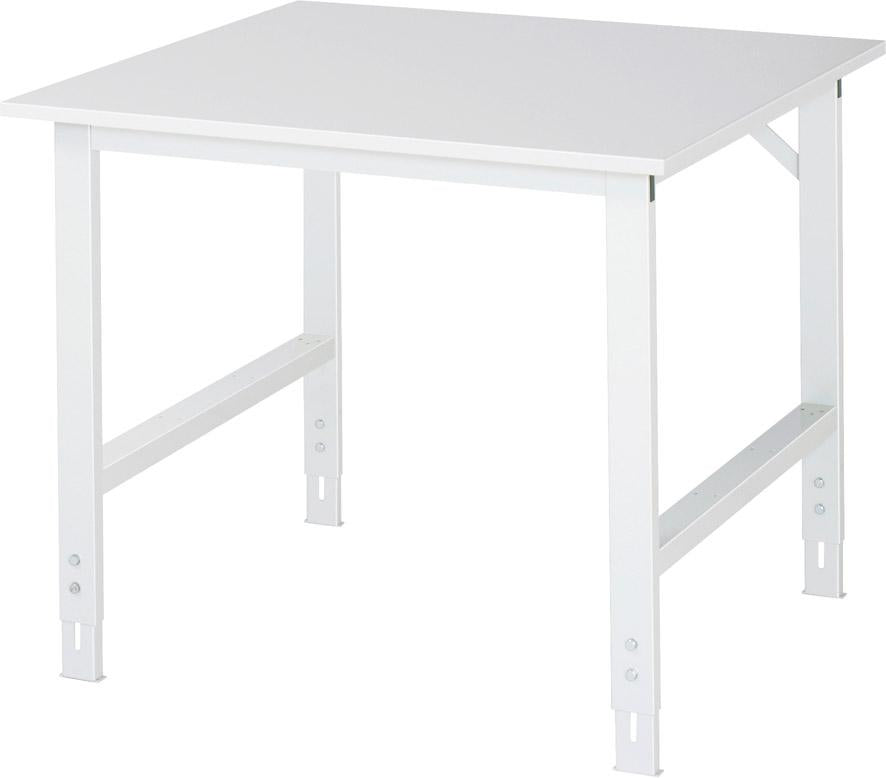 Produktbild von Rau Arbeitstisch Tom Melamin-Platte B1000xT1000xH760-1080mm 06-625M10-10.12 4040376894571