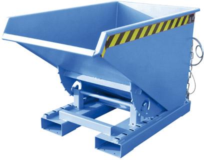 Produktbild von Bauer Kippbehälter EXPO 300 l B770xT1260xH835 mm RAL 5012 Tragkraft 750kg EXPO 300 lack. Blau 4052462026865