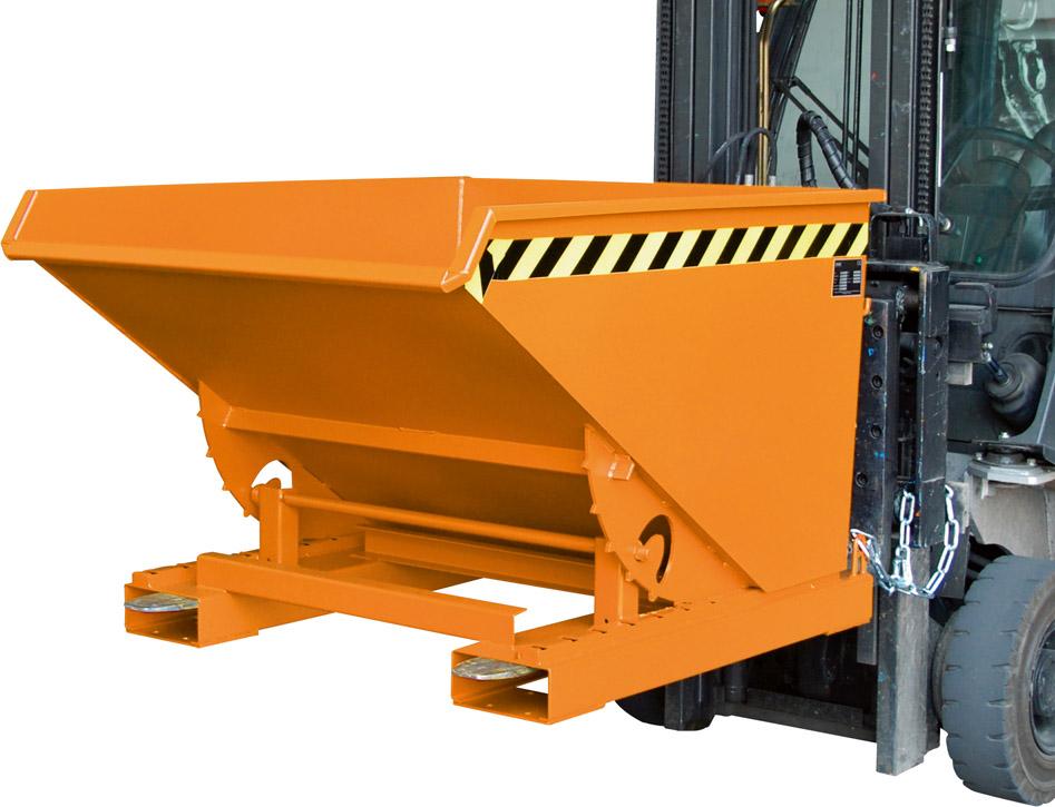 Produktbild von Bauer Kippbehälter EXPO 600 l B1070xT1260xH835 mm RAL 2000 Tragkraft 1000kg EXPO 600 lack. 4052462026926