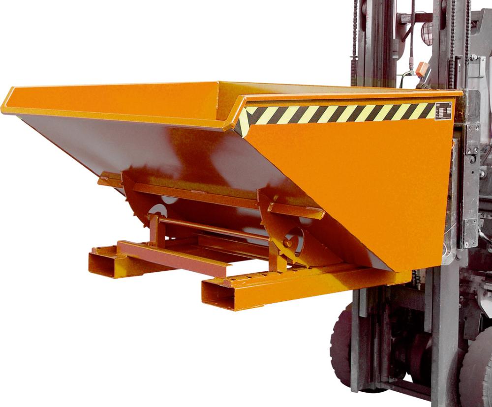 Produktbild von Bauer Kippbehälter EXPO 600 l B1570xT1260xH835 mm RAL 2000 Tragkraft 1000kg EXPO 900 lack. 4052462027008