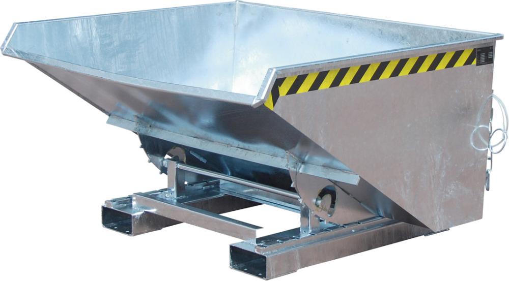 Produktbild von Bauer Kippbehälter EXPO 900 l B1570xT1260xH835 mm verzinkt Tragkraft 1000kg EXPO 900 vzk. 4052462027060