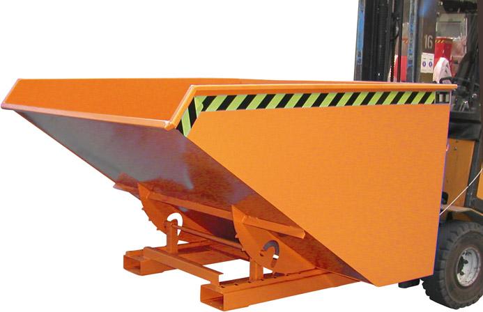 Produktbild von Bauer Kippbehälter EXPO 1200 l B1070xT1720xH1095 mm RAL 2000 Tragkraft 1500kg EXPO 1200 lack. 4052462027107