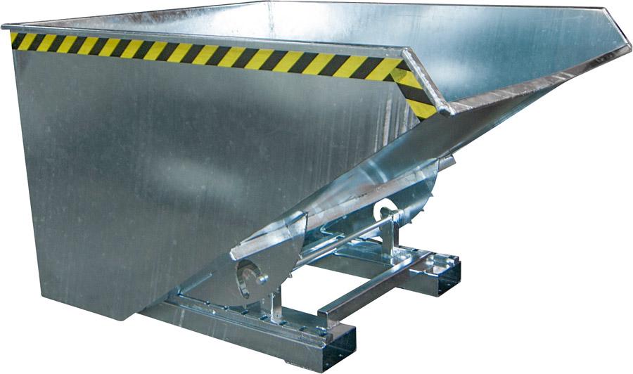 Produktbild von Bauer Kippbehälter EXPO 1200 l B1070xT1720xH1095 mm verzinkt Tragkraft 1500kg EXPO 1200 vzk. 4052462027169