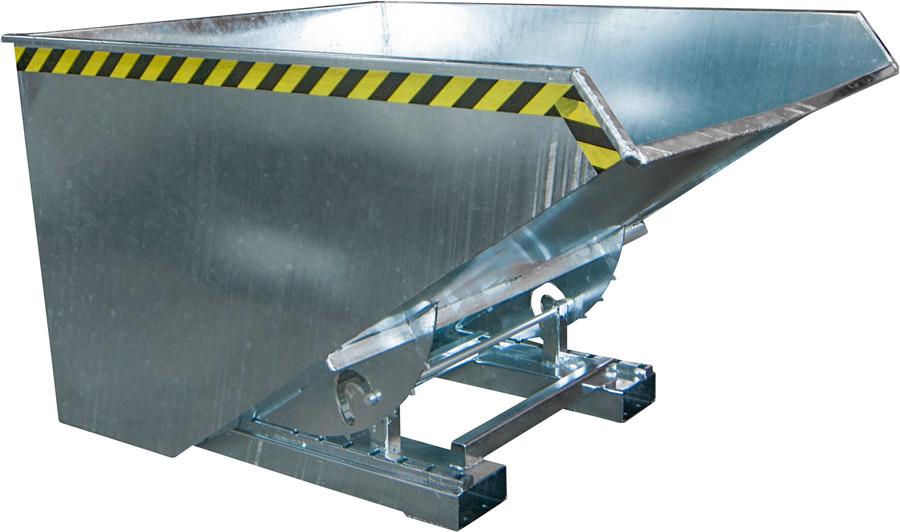 Produktbild von Bauer Kippbehälter EXPO 2100 l B1870xT1720xH1095 mm verzinkt Tragkraft 1500kg EXPO 2100 vzk. 4052462067165