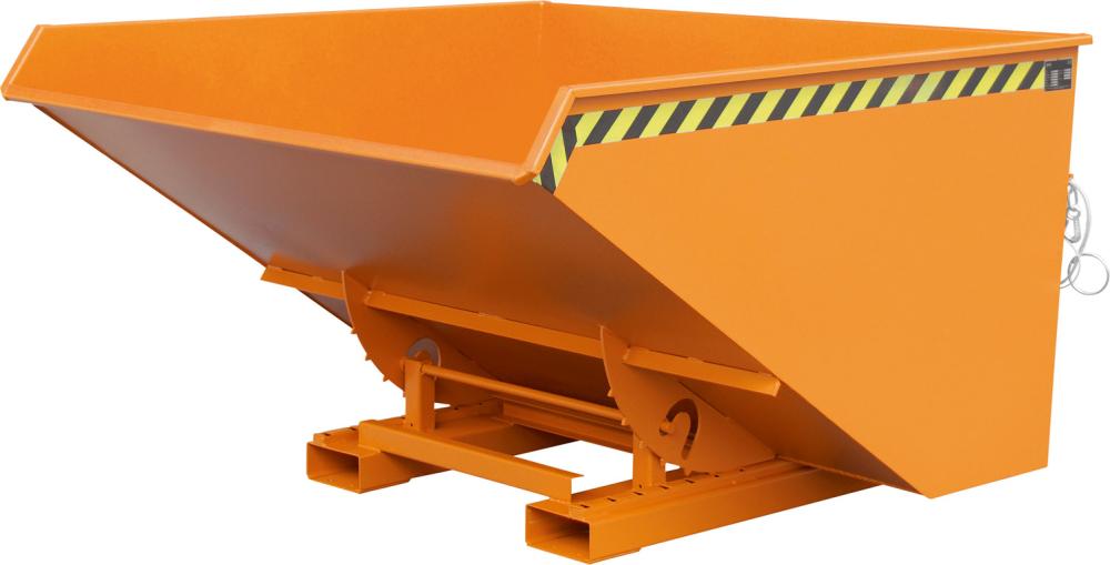 Produktbild von Bauer Kippbehälter EXPO 2100 l B1870xT1720xH1095 mm RAL 2000 Tragkraft 1500kg EXPO 2100 lack. 4052462027268