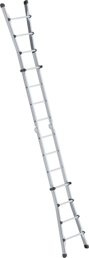Produktbild von Günzburger Teleskopleiter Aluminium 4x4 Sprossen 32015 4031405320154